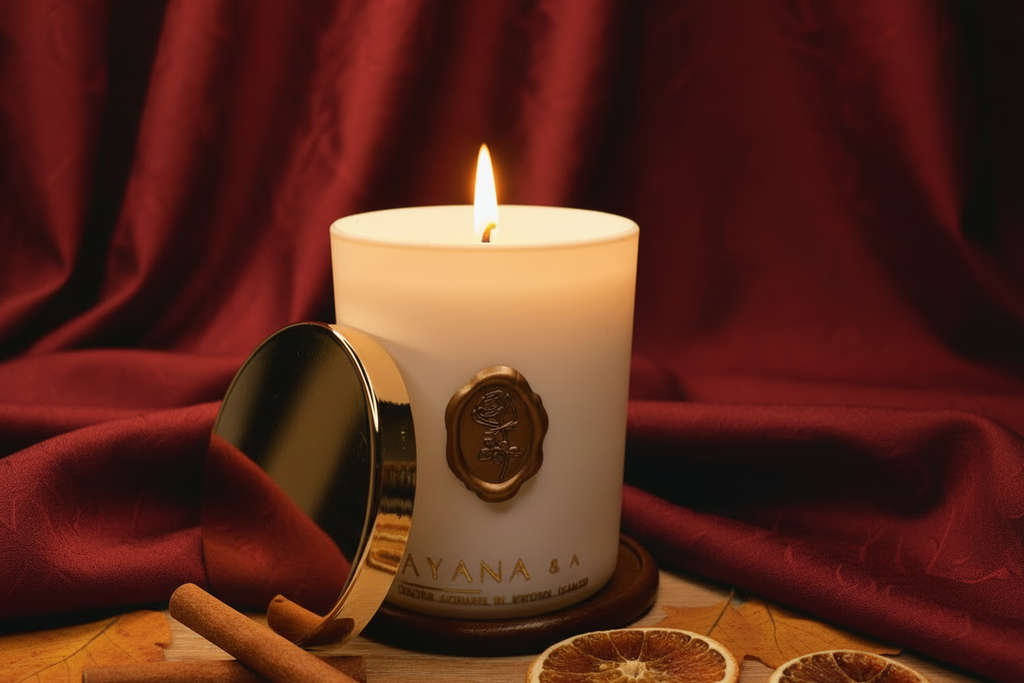 Bougie 180G - Orange Cannelle Ma boutique