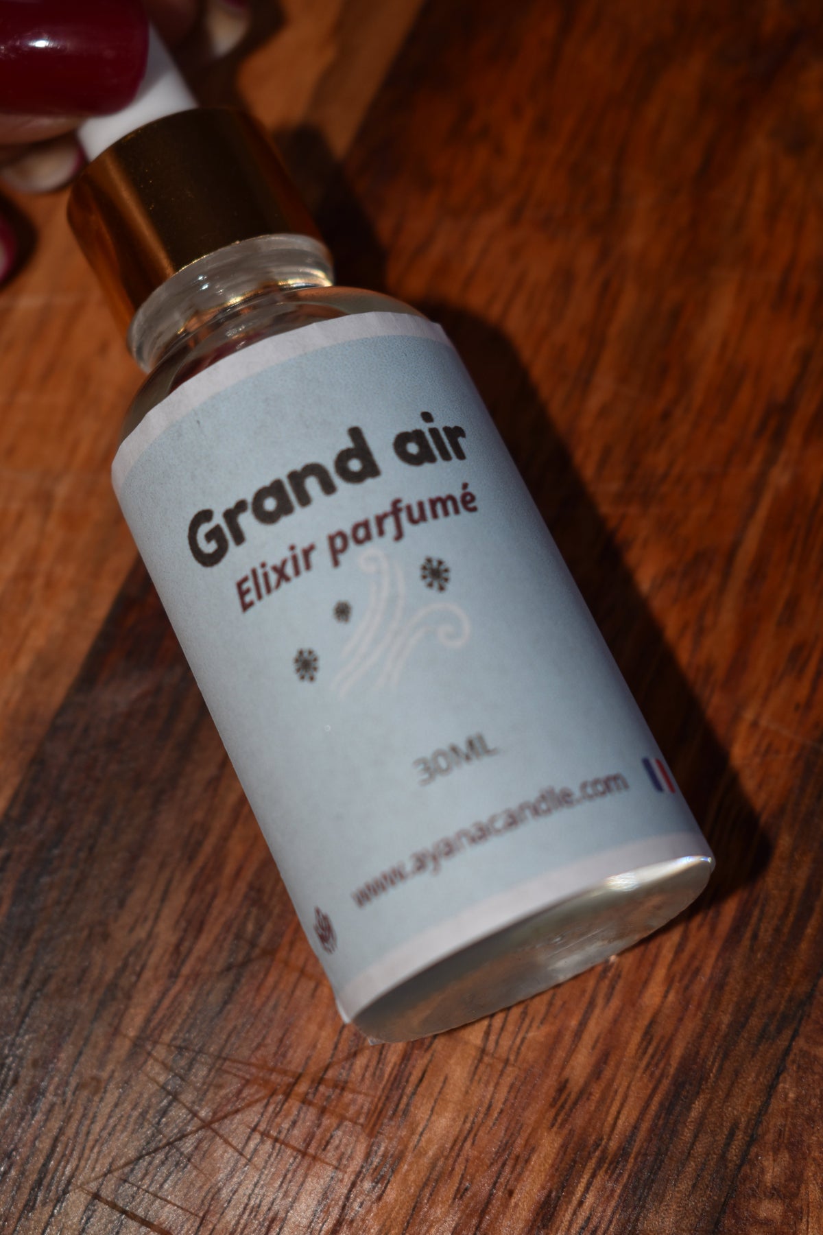 Elixir parfumé senteur Grand air Ayana et A Candle
