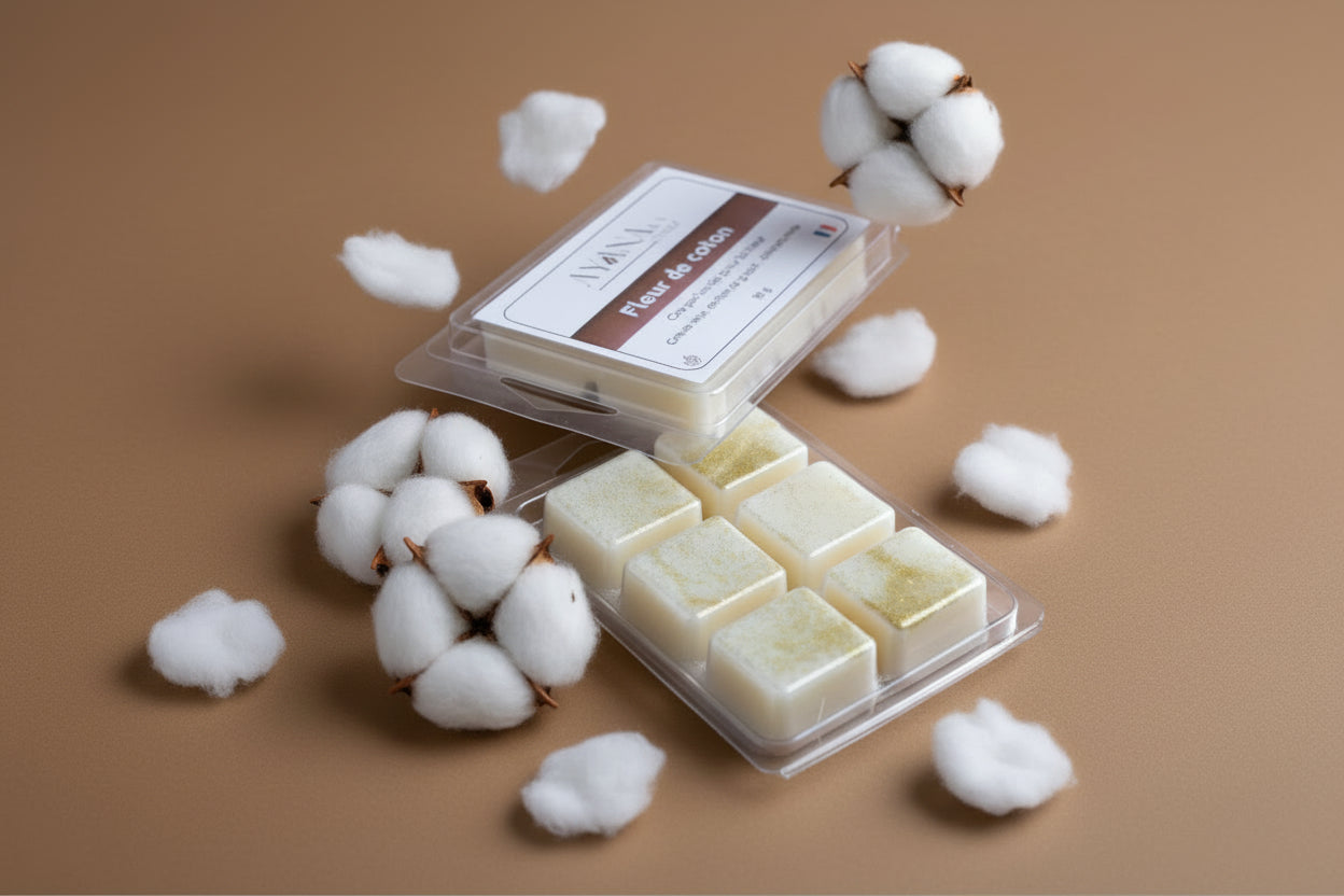 Tablette parfumée - Fleur de coton Ayana et A Candle